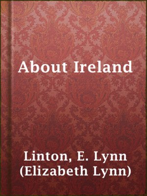 cover image of About Ireland
